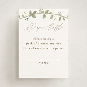 Mini Baby Shower Insert Cards