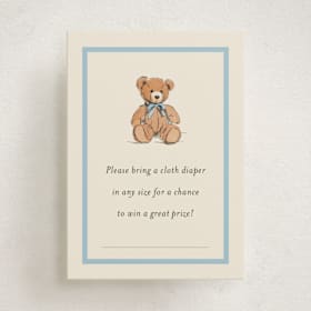 Mini Baby Shower Insert Cards