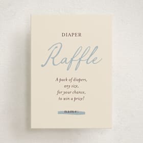 Mini Baby Shower Insert Cards