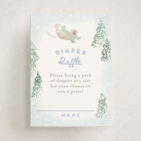 Mini Baby Shower Insert Cards