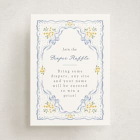 Mini Baby Shower Insert Cards
