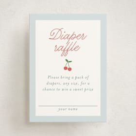 Mini Baby Shower Insert Cards