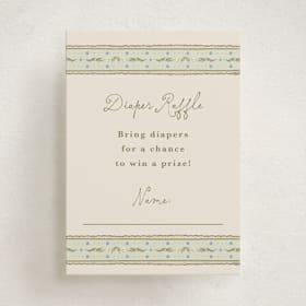 Mini Baby Shower Insert Cards