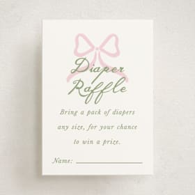 Mini Baby Shower Insert Cards