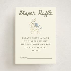 Mini Baby Shower Insert Cards