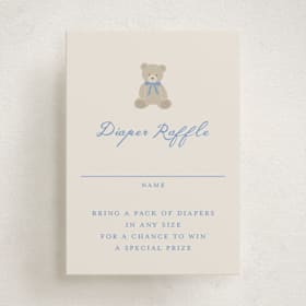 Mini Baby Shower Insert Cards