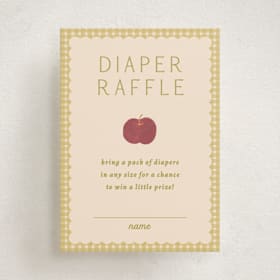 Mini Baby Shower Insert Cards