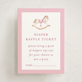 Mini Baby Shower Insert Cards