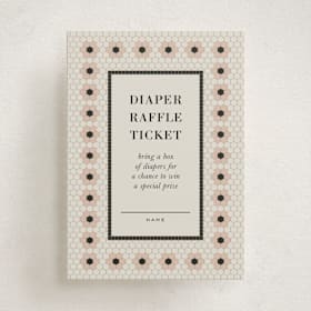 Mini Baby Shower Insert Cards