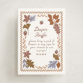 Mini Baby Shower Insert Cards