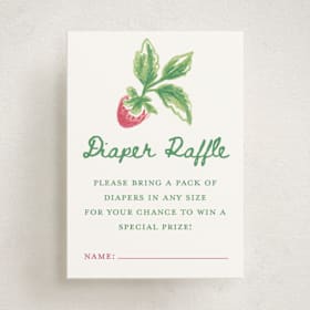 Mini Baby Shower Insert Cards