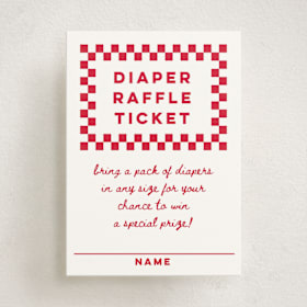 Mini Baby Shower Insert Cards