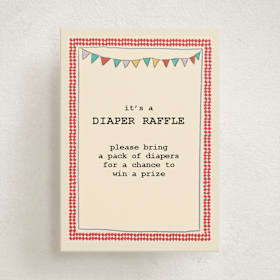 Mini Baby Shower Insert Cards
