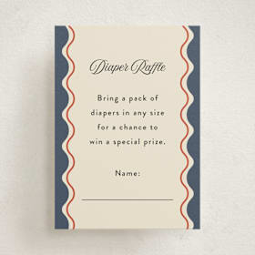 Mini Baby Shower Insert Cards