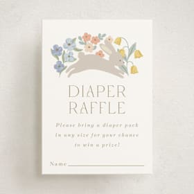 Mini Baby Shower Insert Cards