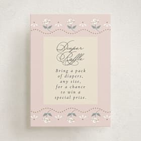 Mini Baby Shower Insert Cards
