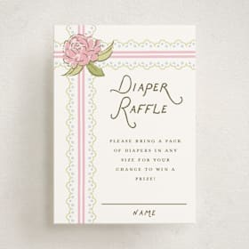 Mini Baby Shower Insert Cards