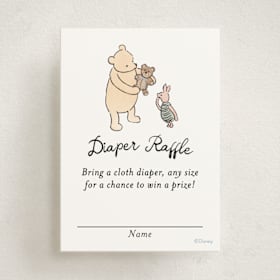 Mini Baby Shower Insert Cards