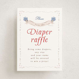 Mini Baby Shower Insert Cards