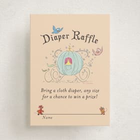 Mini Baby Shower Insert Cards