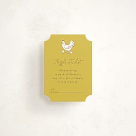 Mini Baby Shower Insert Cards
