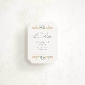 Mini Baby Shower Insert Cards
