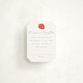 Mini Baby Shower Insert Cards