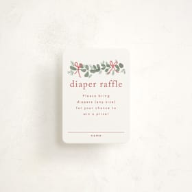Mini Baby Shower Insert Cards