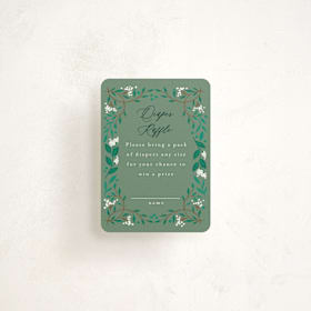 Mini Baby Shower Insert Cards