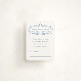 Mini Baby Shower Insert Cards