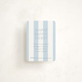 Mini Baby Shower Insert Cards