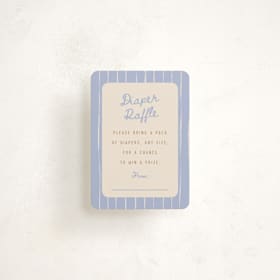 Mini Baby Shower Insert Cards