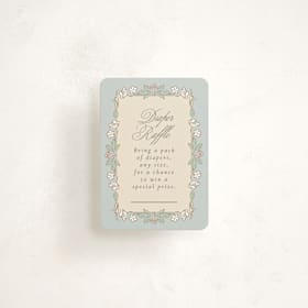 Mini Baby Shower Insert Cards