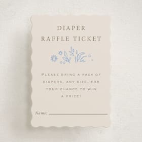 Mini Baby Shower Insert Cards