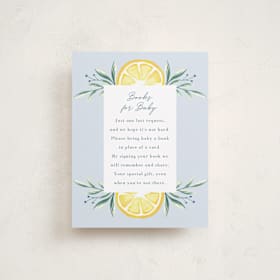 Baby Shower Insert Cards