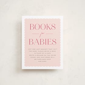 Baby Shower Insert Cards