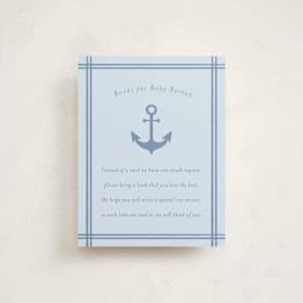 Baby Shower Insert Cards