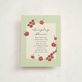 Baby Shower Insert Cards