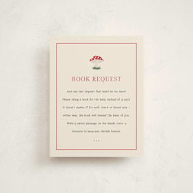 Baby Shower Insert Cards