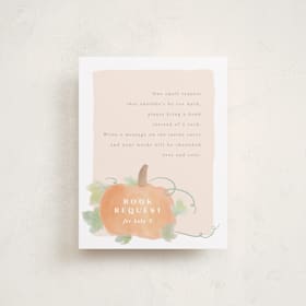 Baby Shower Insert Cards
