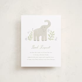 Baby Shower Insert Cards