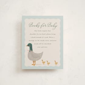 Baby Shower Insert Cards