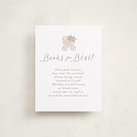 Baby Shower Insert Cards