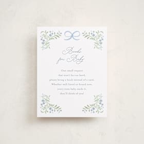 Baby Shower Insert Cards