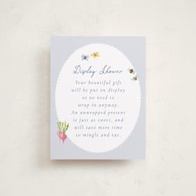 Baby Shower Insert Cards