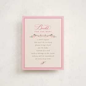 Baby Shower Insert Cards