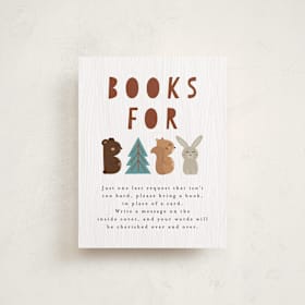 Baby Shower Insert Cards