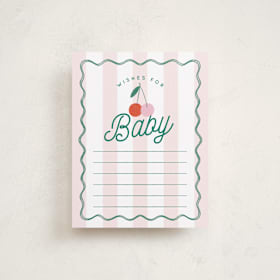 Baby Shower Insert Cards
