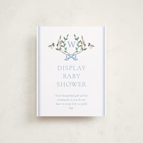 Baby Shower Insert Cards