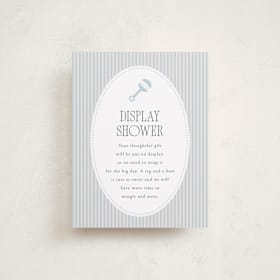 Baby Shower Insert Cards